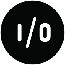 amazee.io logo - a black circle with I/O in white. 